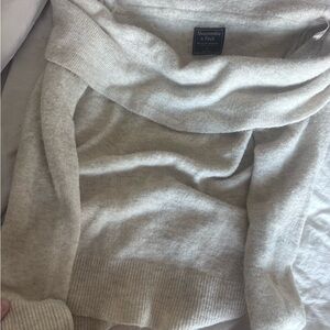 Abercrombie & Fitch Women's Beige Cowl Neck Sweater